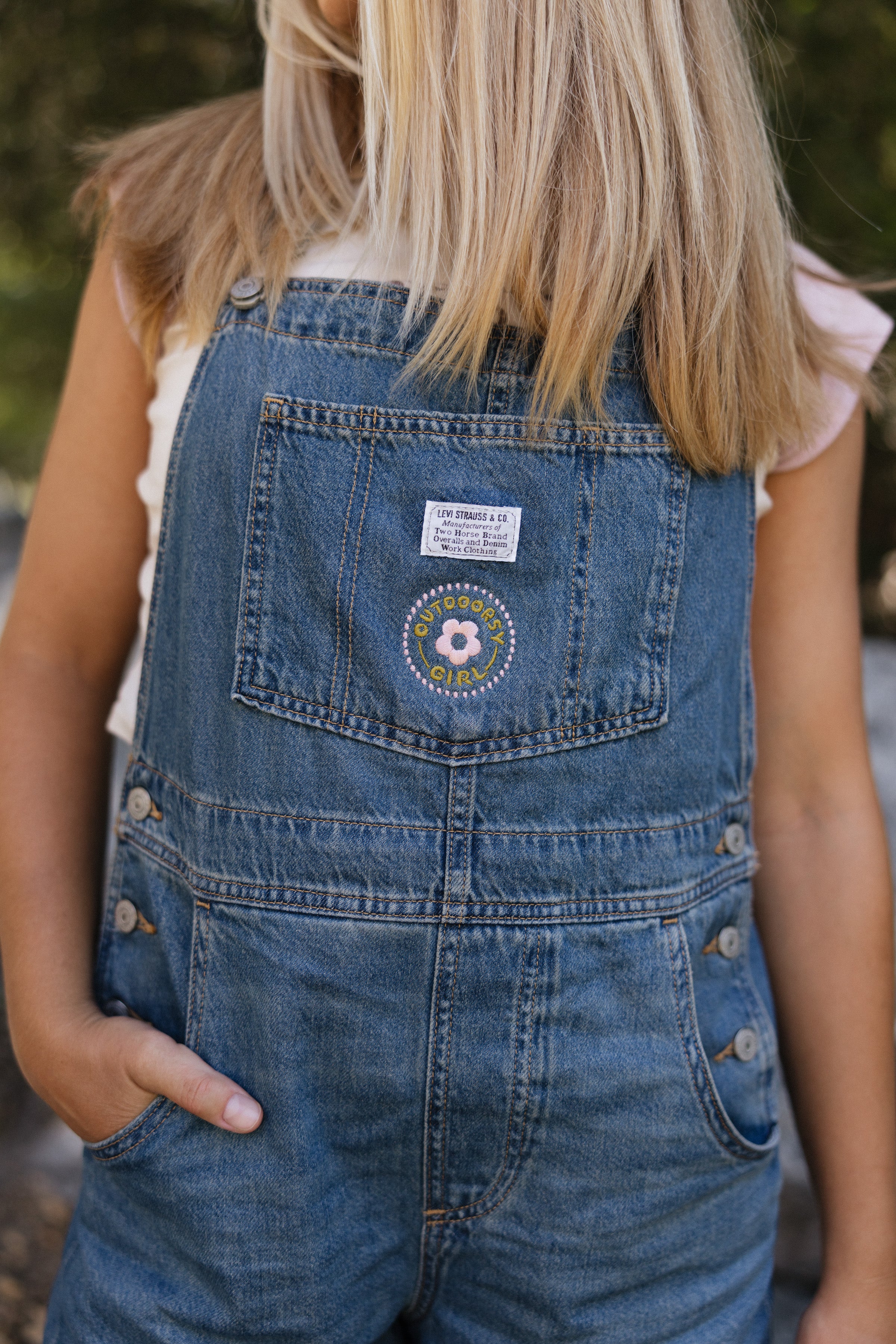 Denim Overalls (Short)