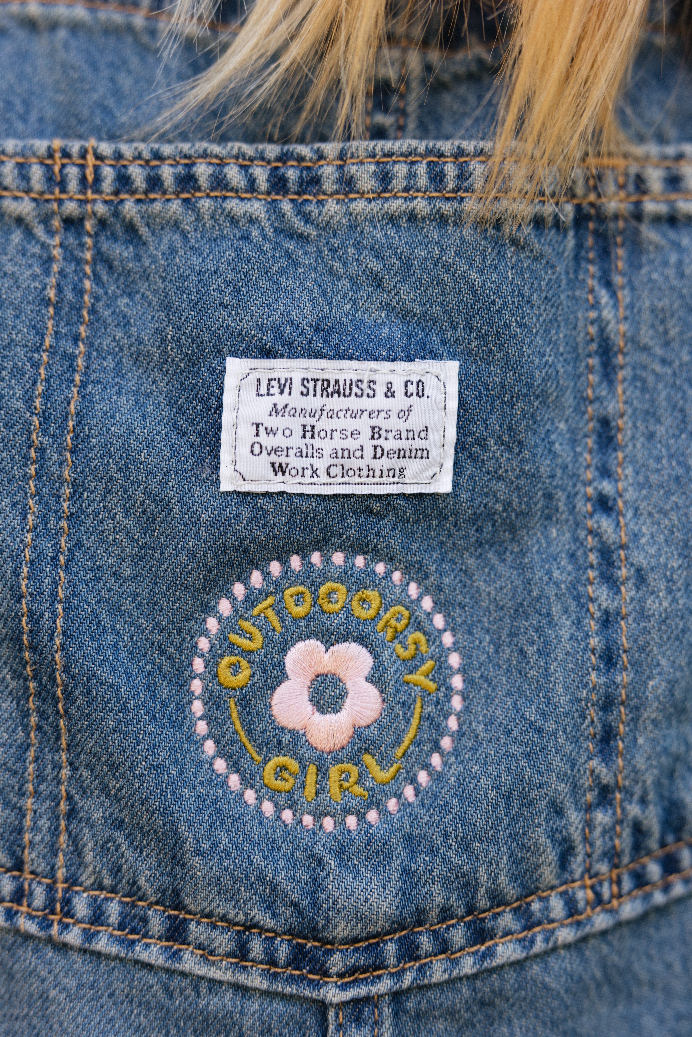 Denim Overalls (Short)