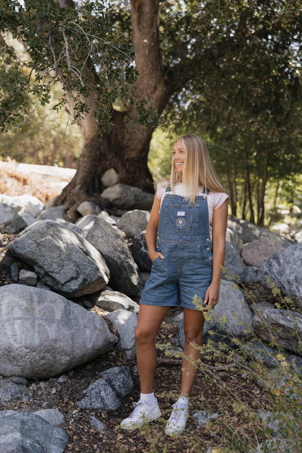 Denim Overalls (Short)